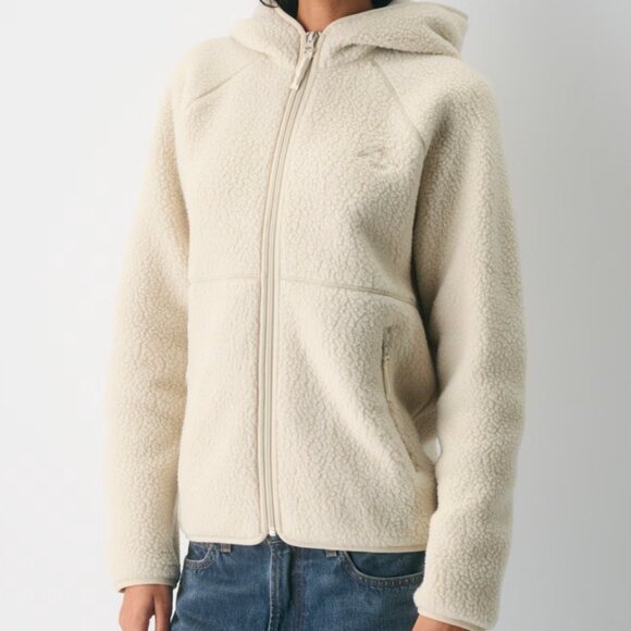 Aritzia Tna Raglan Zip Hoodie in Mullein - Picture 2 of 9